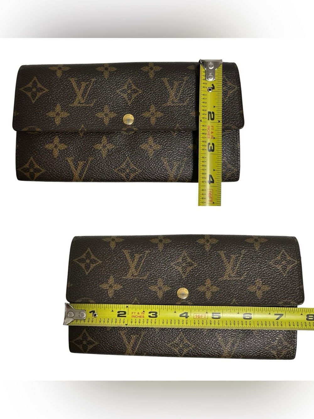 Louis Vuitton Monogram Leather Sarah Wallet on Chain - Picture 8 of 14